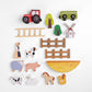 Wooden Farm Set