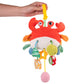 Busy Claws Crab - Plush Sensory Toy