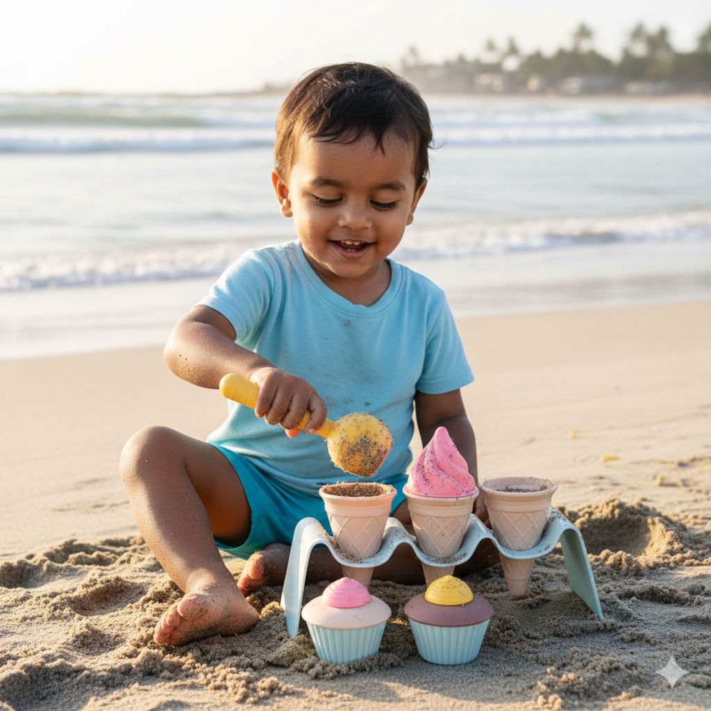 Ice-cream Play Set (Wheat Husk)