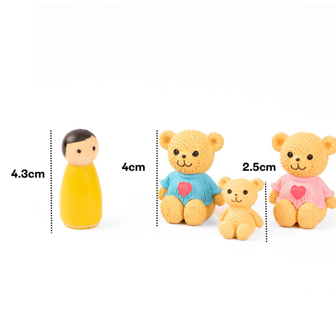 Goldilocks & the Three Bears in a Dabba