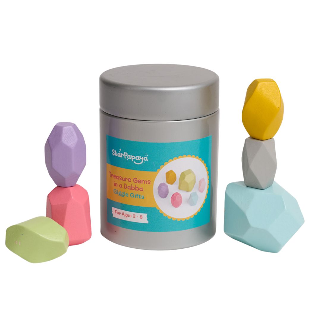 Treasure Gems in a Dabba