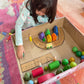 Wooden Rainbow Houses