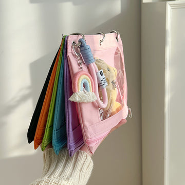 Rainbow Travel Pouch – For Small Toys & Art Supplies