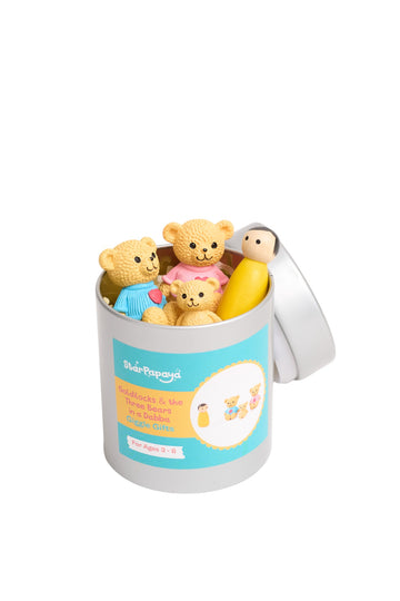 Goldilocks & the Three Bears in a Dabba