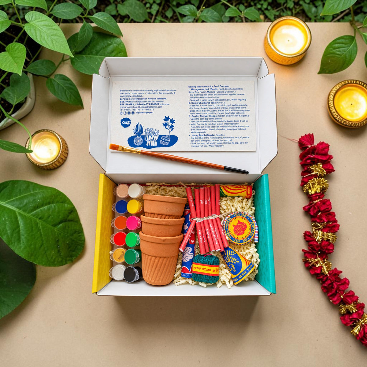 Plantable Diwali Crackers Playset