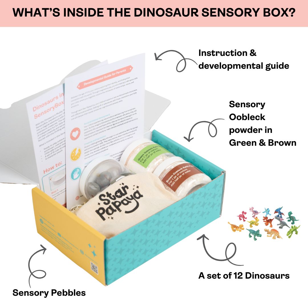 Dinosaurs in Muddy Puddles