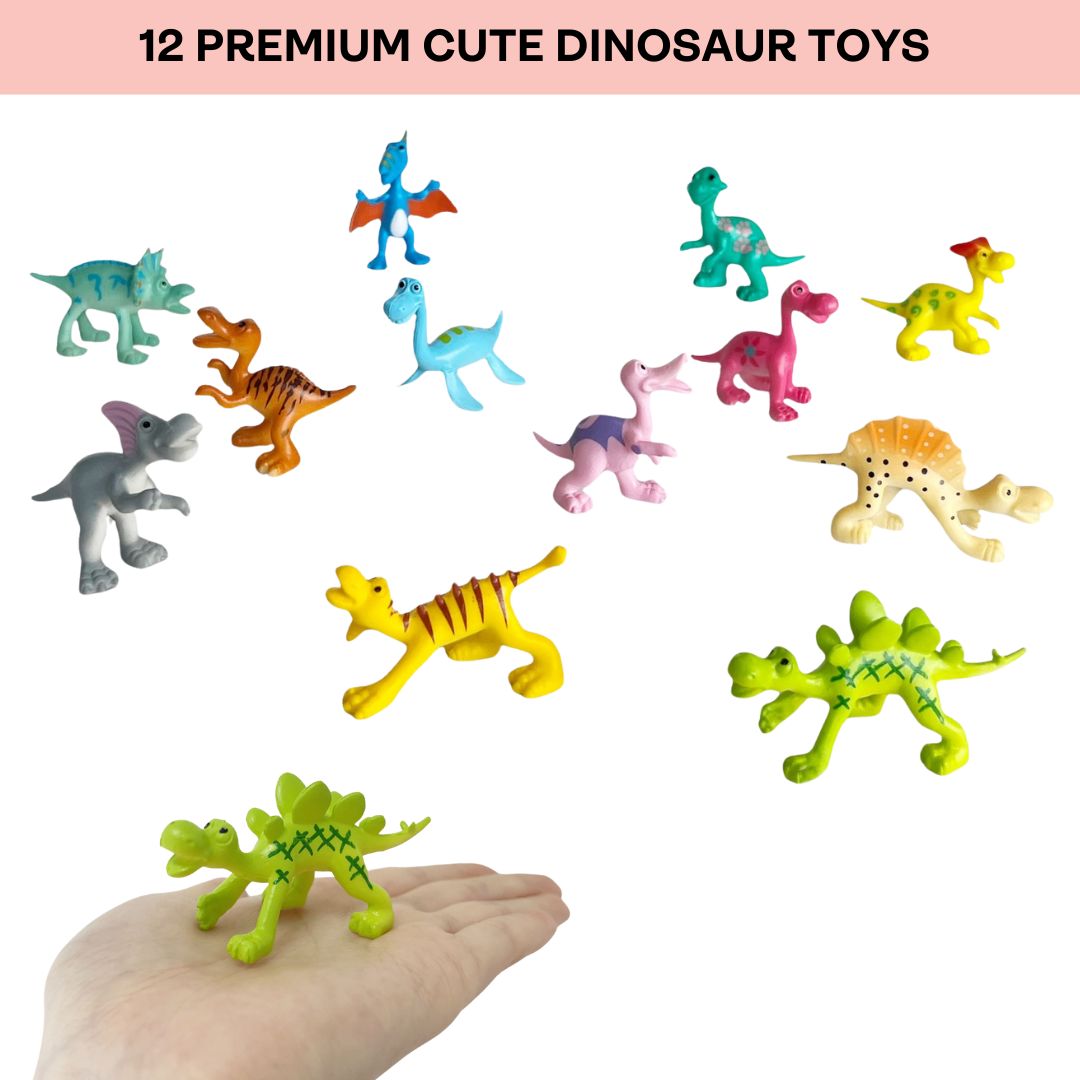 Dinosaurs in Muddy Puddles