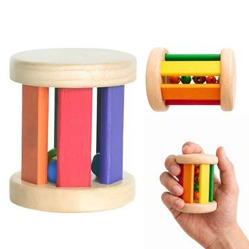Little Rainbow Wheel Rattle