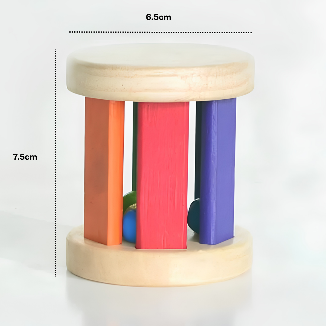 Little Rainbow Wheel Rattle