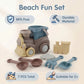 Sand Train Beach Toy Set (Wheat Husk)