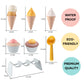 Ice-cream Play Set (Wheat Husk)