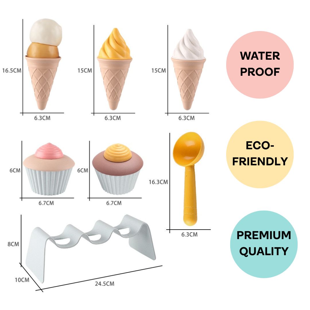 Ice-cream Play Set (Wheat Husk)