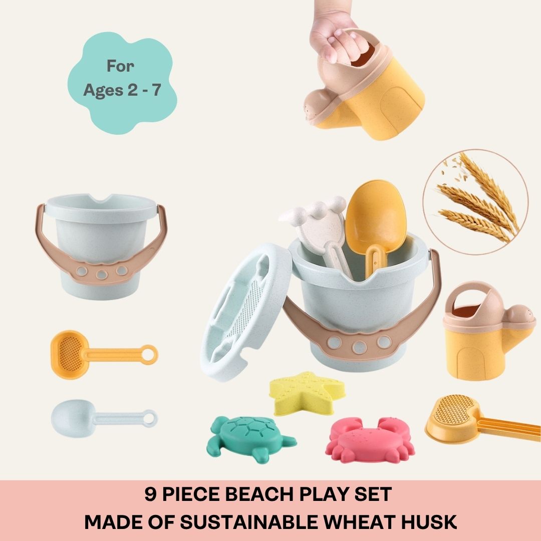 Seaside Beach Toy Set (Wheat Husk)