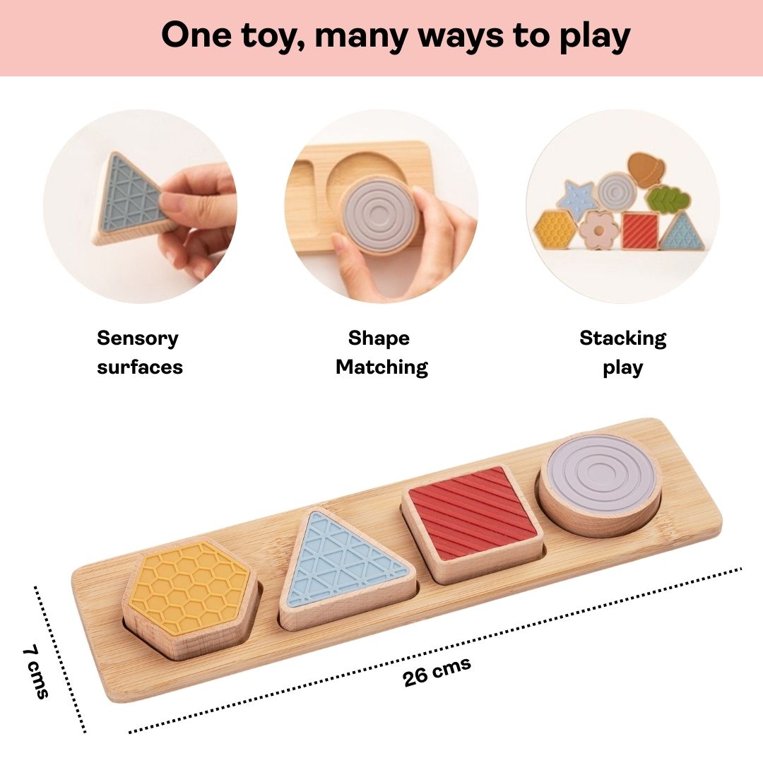 Wooden Shape Puzzle Board