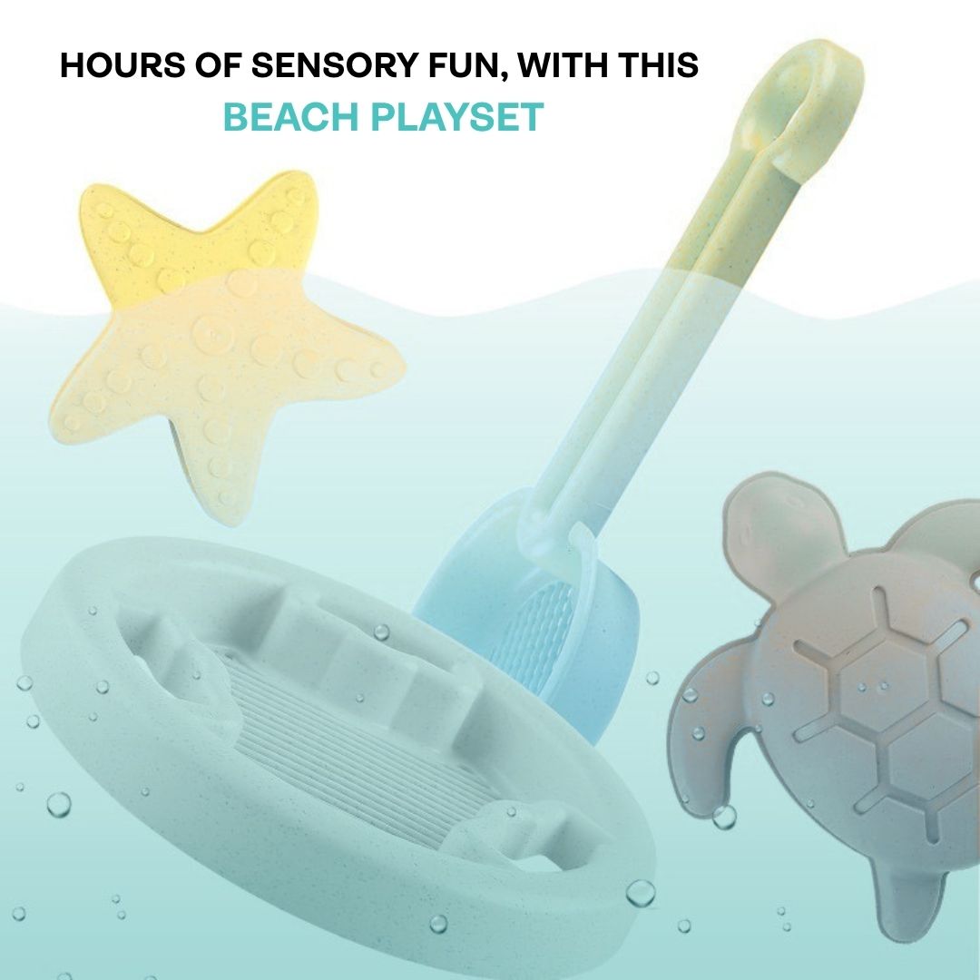 Seaside Beach Toy Set (Wheat Husk)