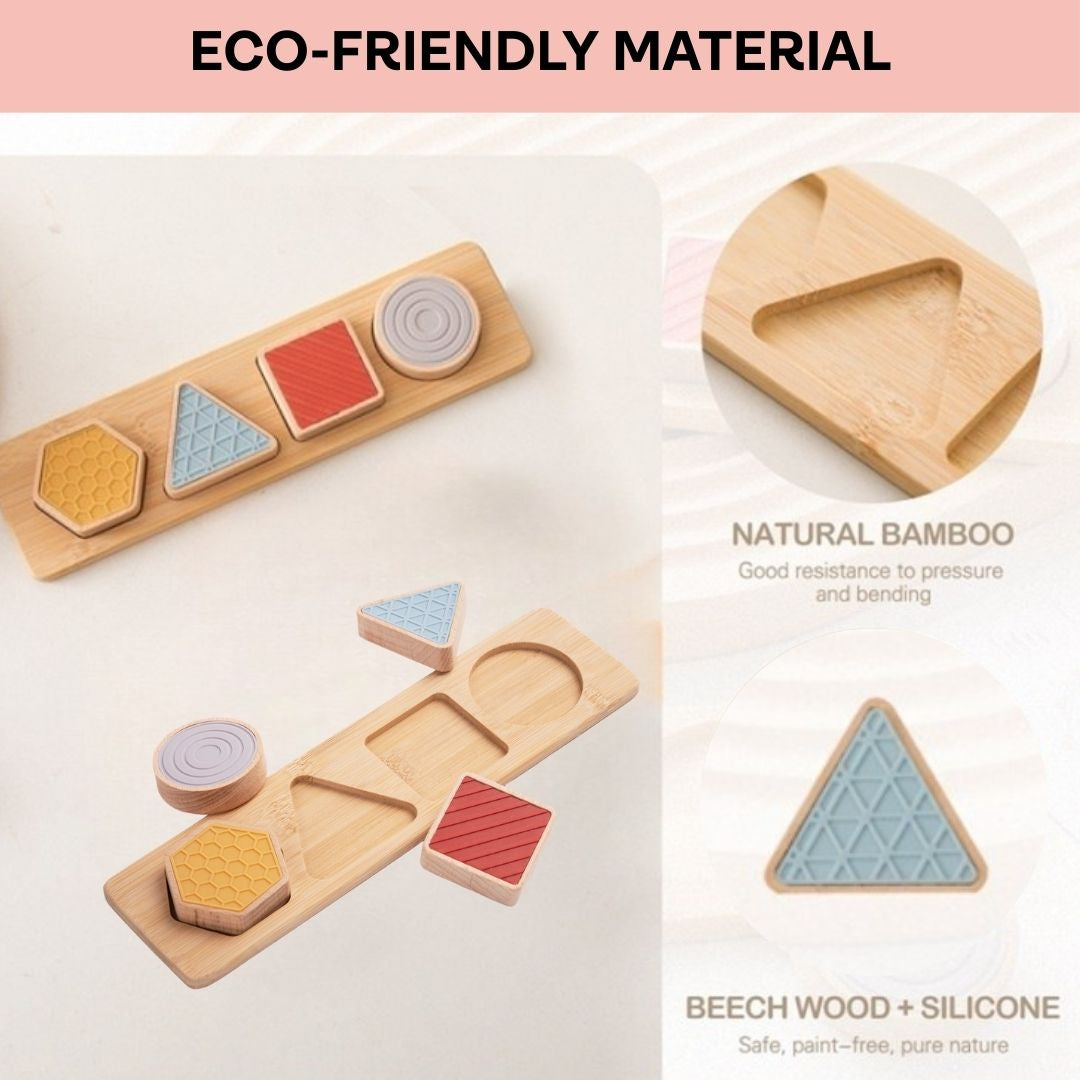 Wooden Shape Puzzle Board