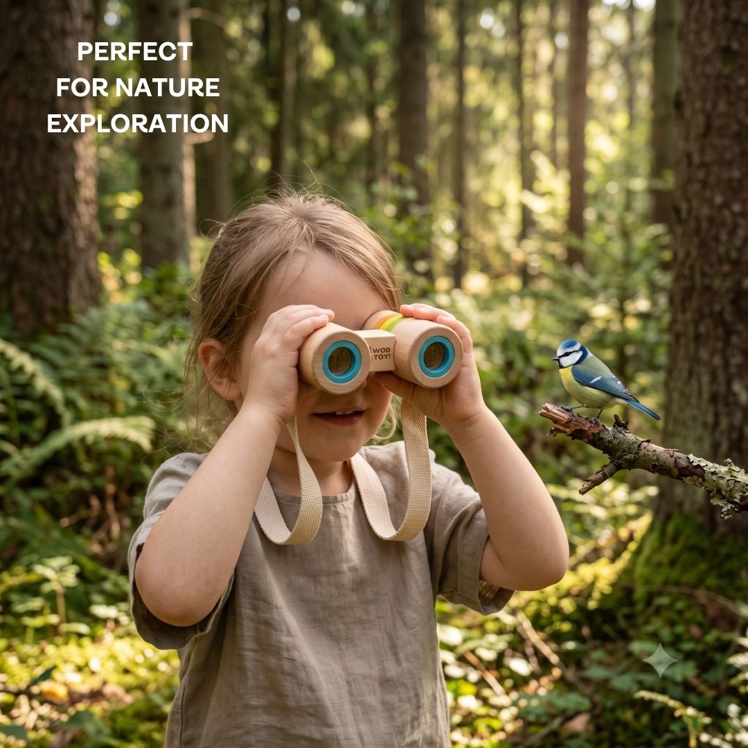 Tiny Explorer Wooden Binoculars