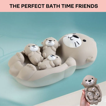 Otter Family Float Bath Toy Set