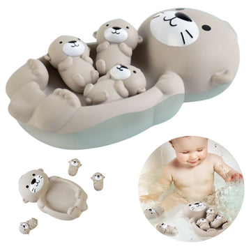 Otter Family Float Bath Toy Set
