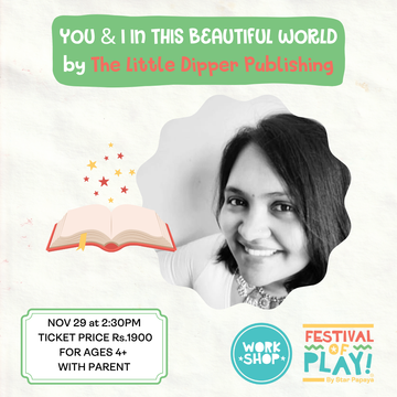 You and I in This Beautiful World - Create your Own Picture Book Workshop (4+ years)