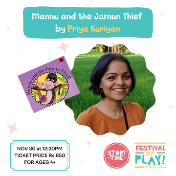 Mannu and the Jamun Thief - Story & Art Session (4+ Years)
