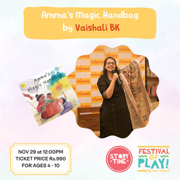 Amma's Magic Handbag - Story & Art Session (4-10 years)