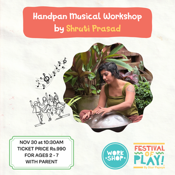 Move, Play and Listen to the Handpan (2-7 years)